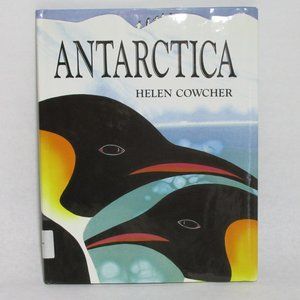 Antarctica by Helen Cowcher Still Has Dustjacket Protection (1990, Hardcover)
